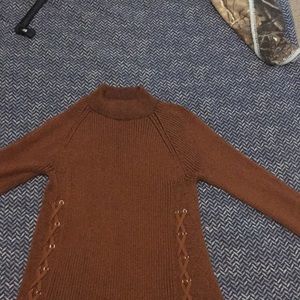 Brown sweater